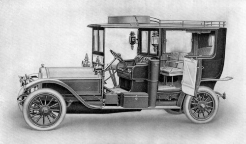 Drawing of a car, 1911-1912.Artist: Kilmsch & Co.