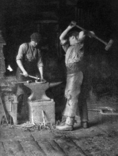 'The Smithy', 1911-1912. Artist: Unknown