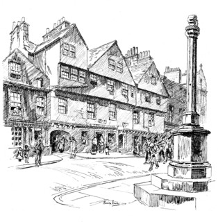 Bakehouse Close, Edinburgh, 1911-1912. Artist: Unknown