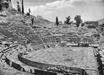 Theatre of Dionysus, Athens, 1937. Artist: Martin Hurlimann