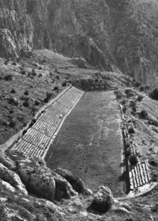Stadium, Delphi, Greece, 1937.Artist: Martin Hurlimann