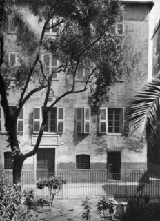The house where Napoleon was born, Ajaccio, Corsica, 1937.Artist: Martin Hurlimann