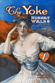 Advertisement for the book The Yoke, by Hubert Wales, 1908-1909. Artist: Unknown