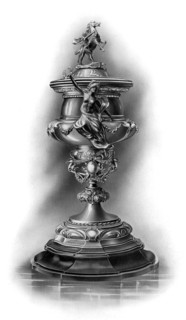 The Grand National Trophy, 1906 (1908-1909).Artist: Elkington & Company