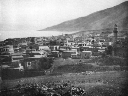 Tiberias and the Lake of Galilee, 1926. Artist: Unknown