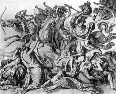 'The Four Horsemen of the Apocalypse', 1926.Artist: Peter von Cornelius