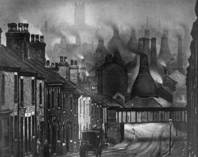 The potteries, 1926.Artist: Edgar & Winifred Ward