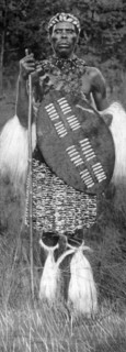 Zulu chief, 1926. Artist: Unknown