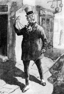 'Mr Micawber', 1923.Artist: Vandyck Printers Ltd