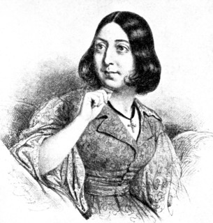 'George Sand', 1923.Artist: Louis Leopold Boilly