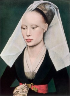 'Portrait of a Lady', c1460 (1927)Artist: Rogier Van der Weyden