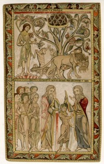 David and Samuel, 1121-1161. Artist: Unknown