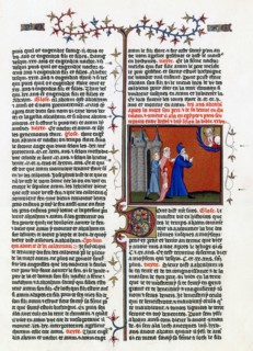 The Call of Abraham, early 15th century. Artist: Unknown