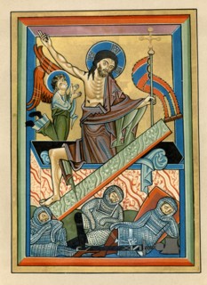 The Resurrection, c1240. Artist: Unknown