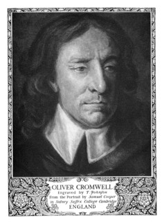 Oliver Cromwell (1599-1658), Lord Protector of England, 1899. Creator: T Johnson.