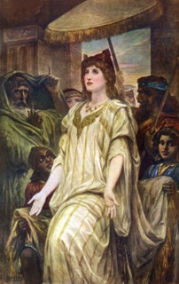 'Esther Pleading For Her People', 1926.Artist: Felix Joseph Barrias