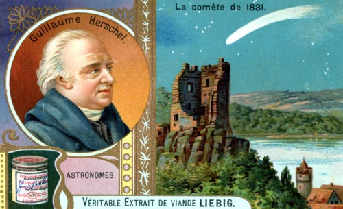 Sir William Herschel, German-born British astronomer, (c1900). Artist: Unknown