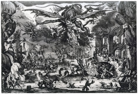 'Tentation de St Antoine', c1615-1635 (1924)Artist: Jacques Callot