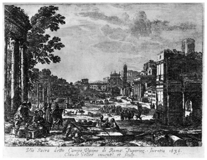 'Campo Vacino', c1620-1680 (1924). Artist: Claude Lorrain