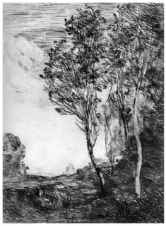 'Souvenir d'Italie', c1815-1865, (1924). Artist: Jean-Baptiste-Camille Corot