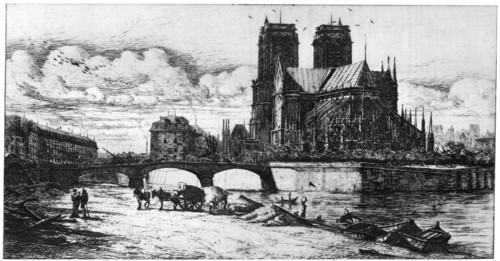 'L'Abside', c1841-1868 (1924). Artist: Charles Meryon