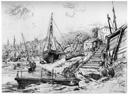 'Concarneau', c1850-1895 (1924). Artist: Maxime Lalanne