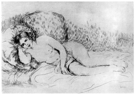 'Nude', c1860-1910 (1924). Artist: Pierre-Auguste Renoir