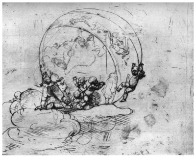 'L'Amour Conduisant le Monde', c1860-1910 (1924). Artist: Auguste Rodin