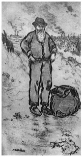 'Le Chemineau', c1870-1920 (1924). Artist: Jean Francois Raffaelli