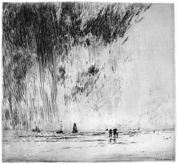 'La Pluie', 1880-1940 (1924). Artist: Gaston De Latenay