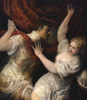 'Lucretia and Tarquinius', c1560s, (1937). Artist: Titian