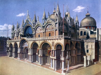 St Mark's Basilica, Venice, Italy, 1926. Artist: Unknown