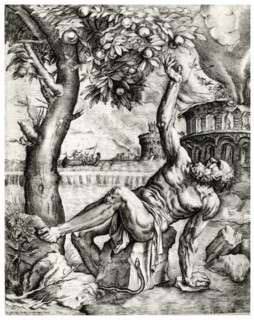 'Tantalus', 16th century, (1937).  Creator: Giulio Sanuto.