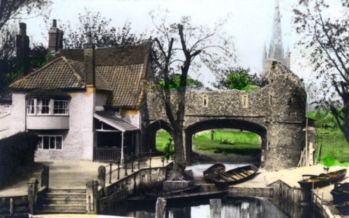 Pull's Ferry, Norwich, Norfolk, 1926.Artist: Cavenders Ltd