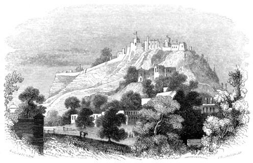 Fort of Gwalior, India, 1847. Artist: Robinson