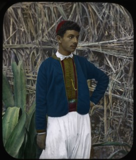 A Jewish boy, Tangier, Morocco. Artist: Unknown