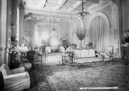 The reception hall, Viceregal Lodge, India, 20th century. Artist: Unknown