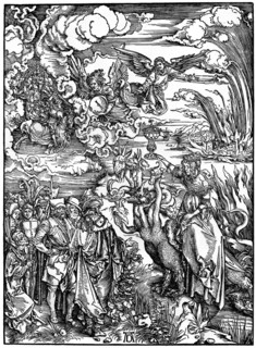 'The Babylonian Whore', 1498, (1936).  Artist: Albrecht Dürer
