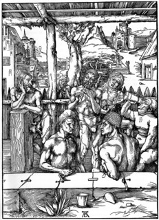 'The Men's Bath', 1497-1498, (1936). Artist: Albrecht Dürer