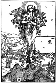 'Ascension of Maria Magdalena', 1507-1510, (1936). Artist: Albrecht Dürer