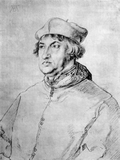 'Cardinal Albrecht of Brandenburg', 1518, (1936). Artist: Albrecht Dürer