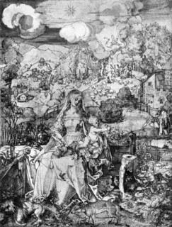 'The Virgin and many animals', 1505, (1936). Artist: Albrecht Dürer
