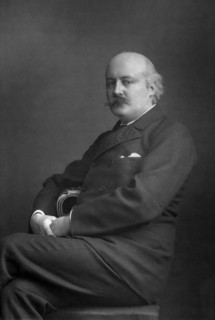Sir Charles Hubert Hastings Parry (1848-1918), English composer, 1893.Artist: W&D Downey