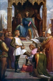 'The Black Prince being made a Knight of the Garter', 1925. Artist: Unknown
