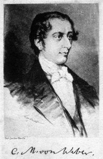 Carl Maria von Weber (1786-1826), German composer, 20th century. Artist: Unknown
