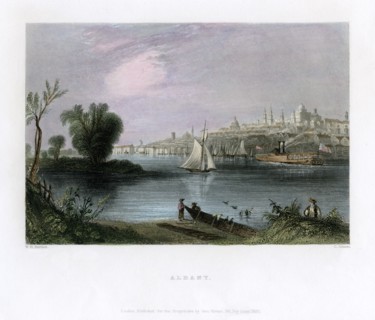 Albany, New York, USA, 1837.Artist: C Cousen