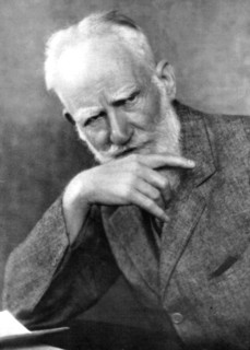 George Bernard Shaw (1856-1950), Irish author, early 20th century. Artist: Unknown