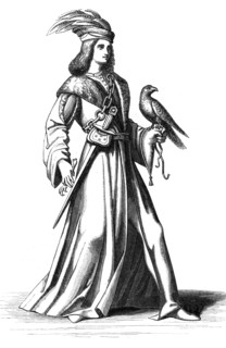 A nobleman of Provence, France, 15th century (1849). Artist: Unknown