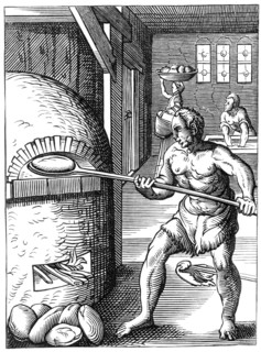 Baker, 16th century (1849).Artist: Jost Amman