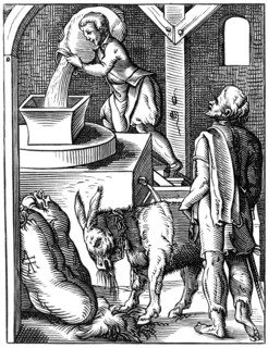 Miller, 16th century (1849). Artist: Jost Amman